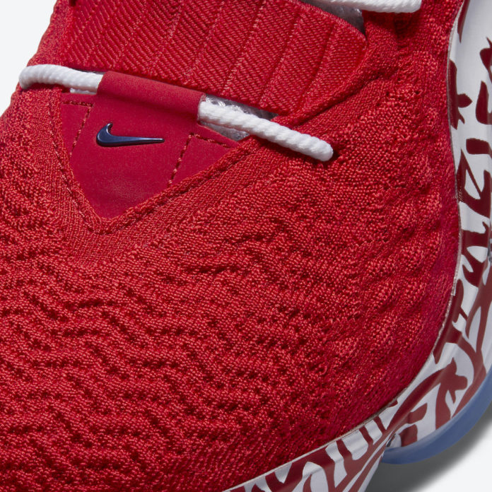 lebron 17 red graffiti