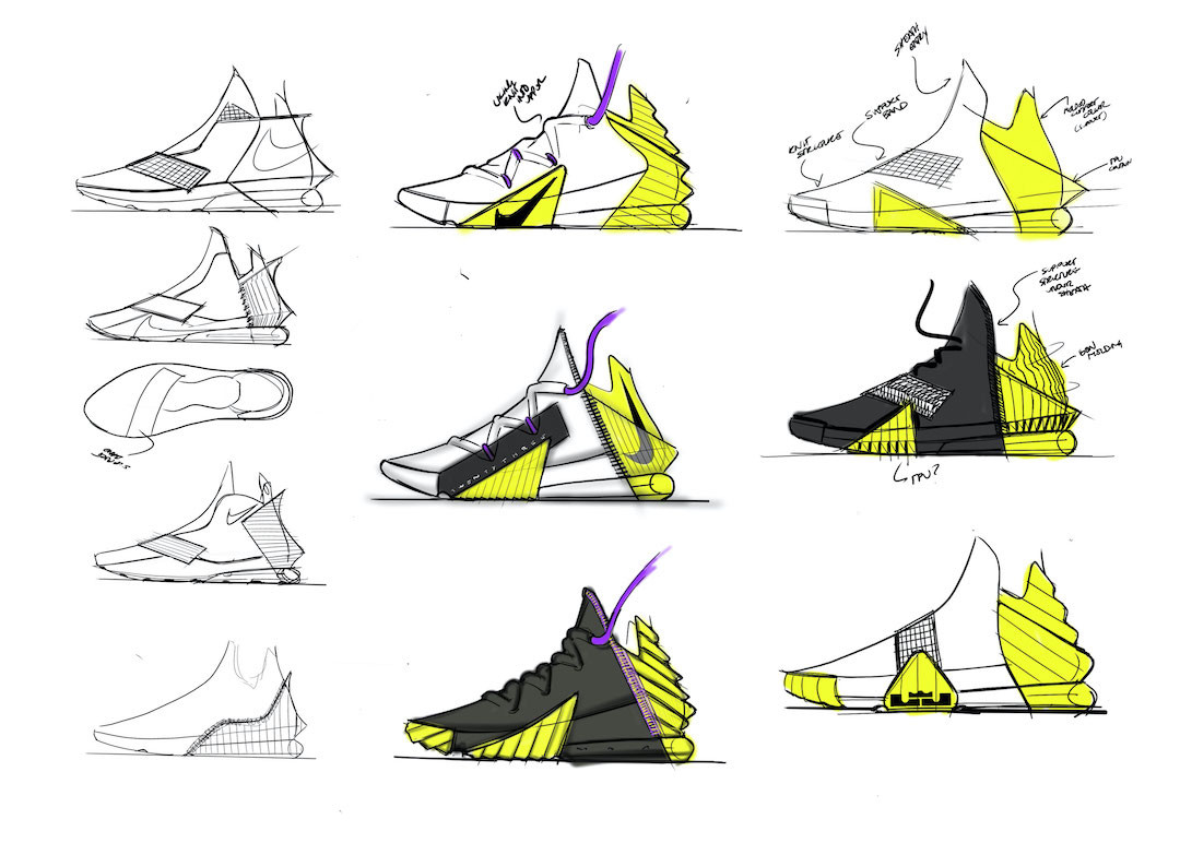 Nike LeBron 18 Sketchs First Look