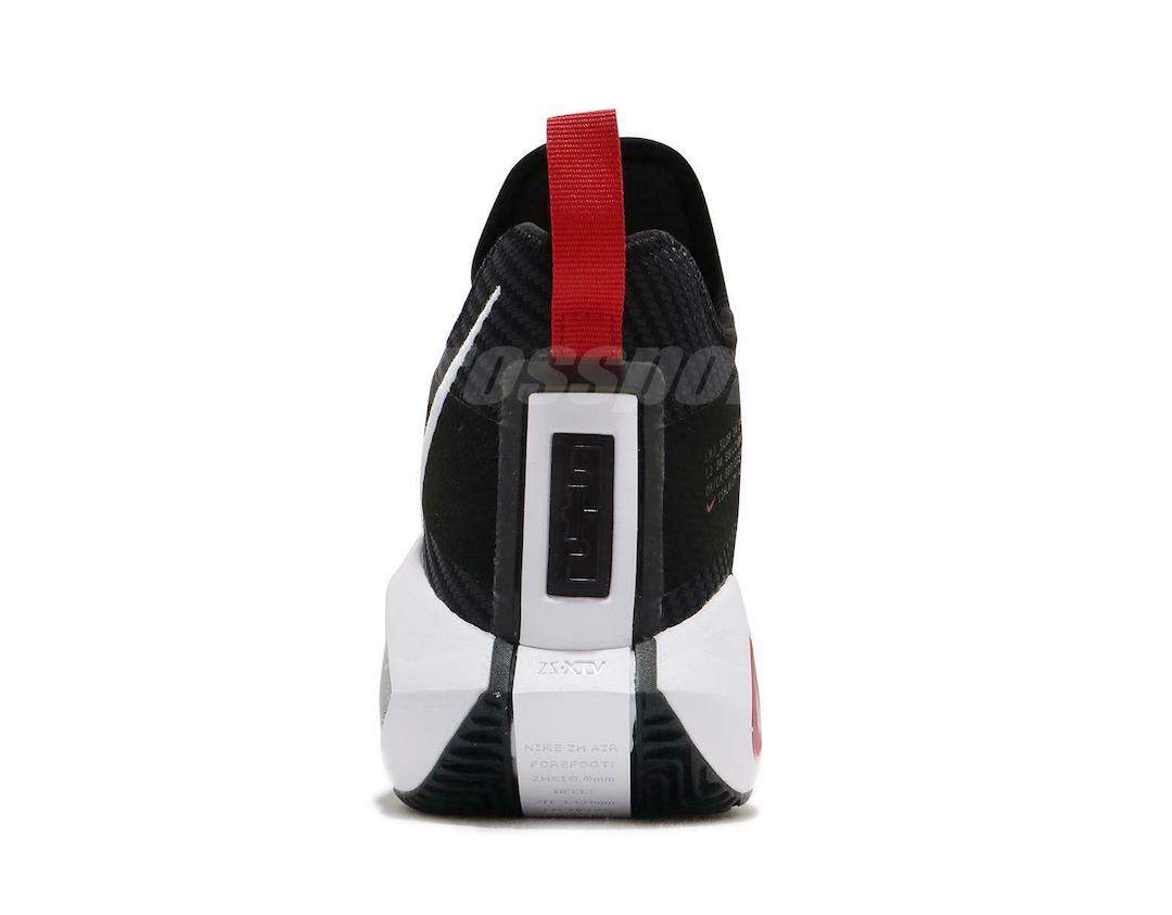 Nike LeBron Soldier 14 Black White University Red CK6047-002 Release Date