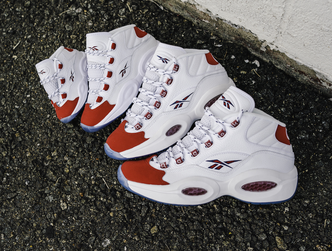 Reebok Question Mid Red Toe 2020