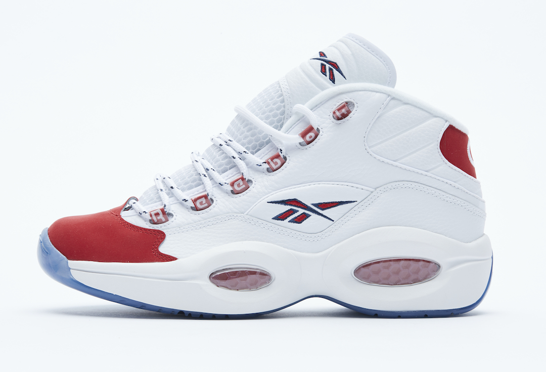 Reebok Question Mid Suede Red Toe 2020 Release Date