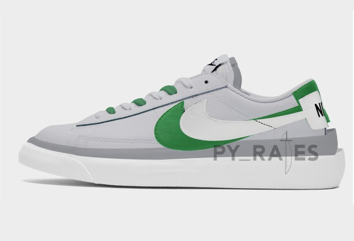 Sacai Nike Blazer Low Green Release Date