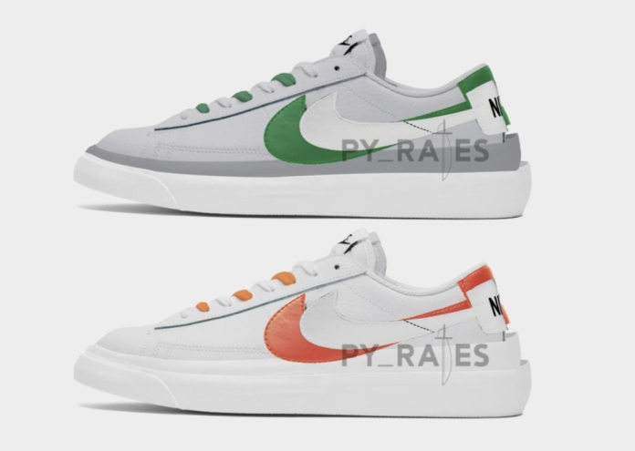 sacai nike blazer retail price