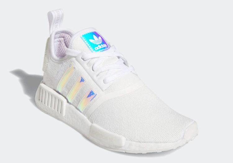 adidas NMD R1 White Iridescent FY1263 Release Date - SBD
