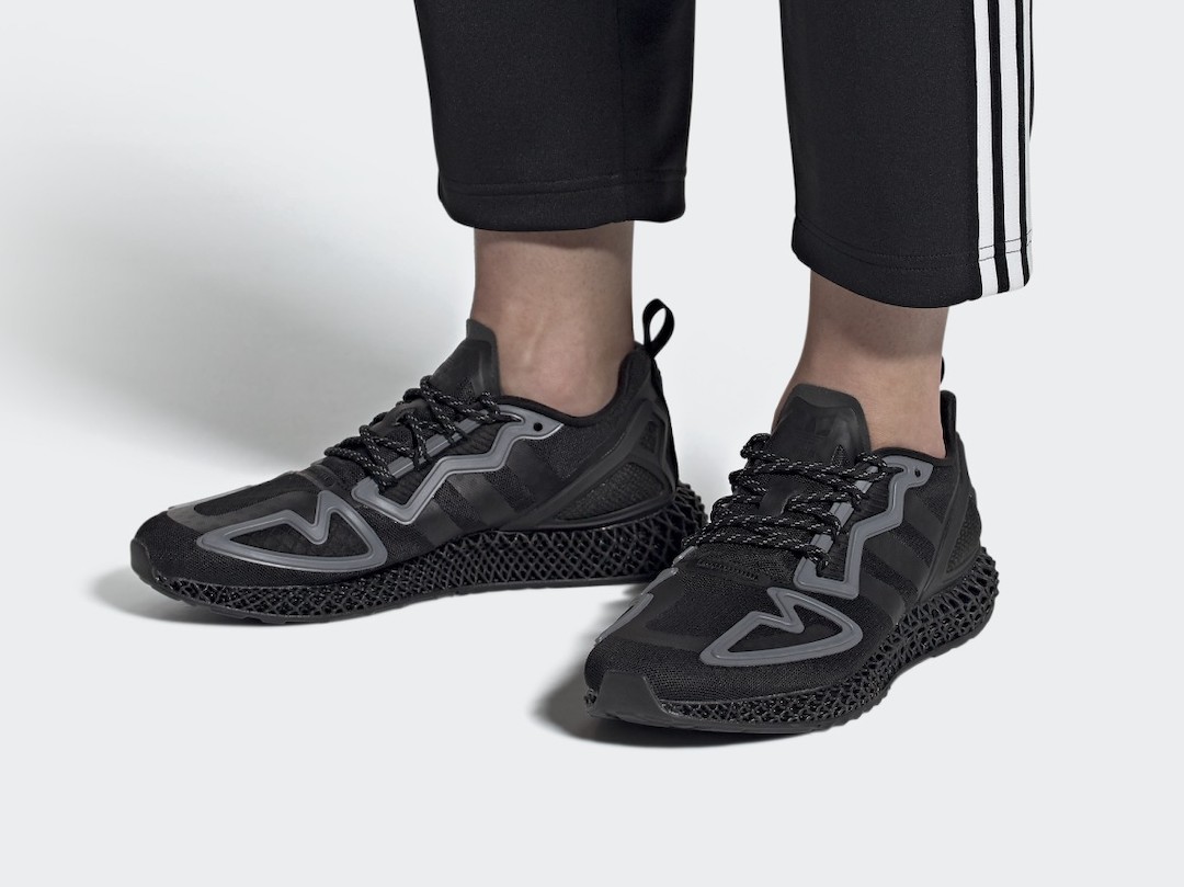 adidas zx 2k 4d triple core black