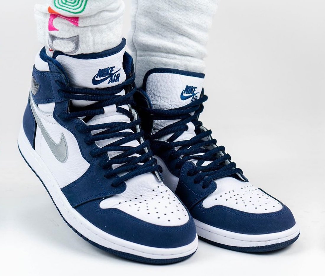 jordan 1 navy white