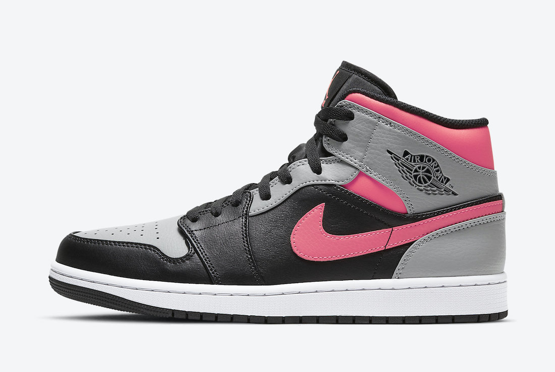 Air Jordan 1 Mid Pink Shadow 554724-059 Release Date