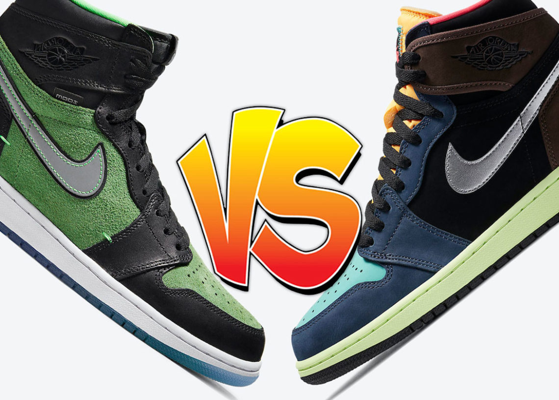 air jordan 1 brown green