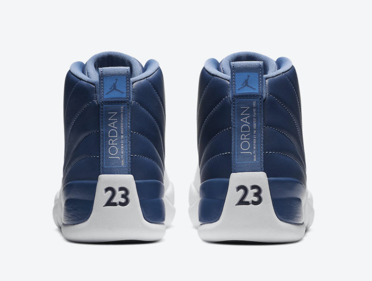 Air Jordan 12 Indigo Stone Blue 130690-404 Release Date - SBD