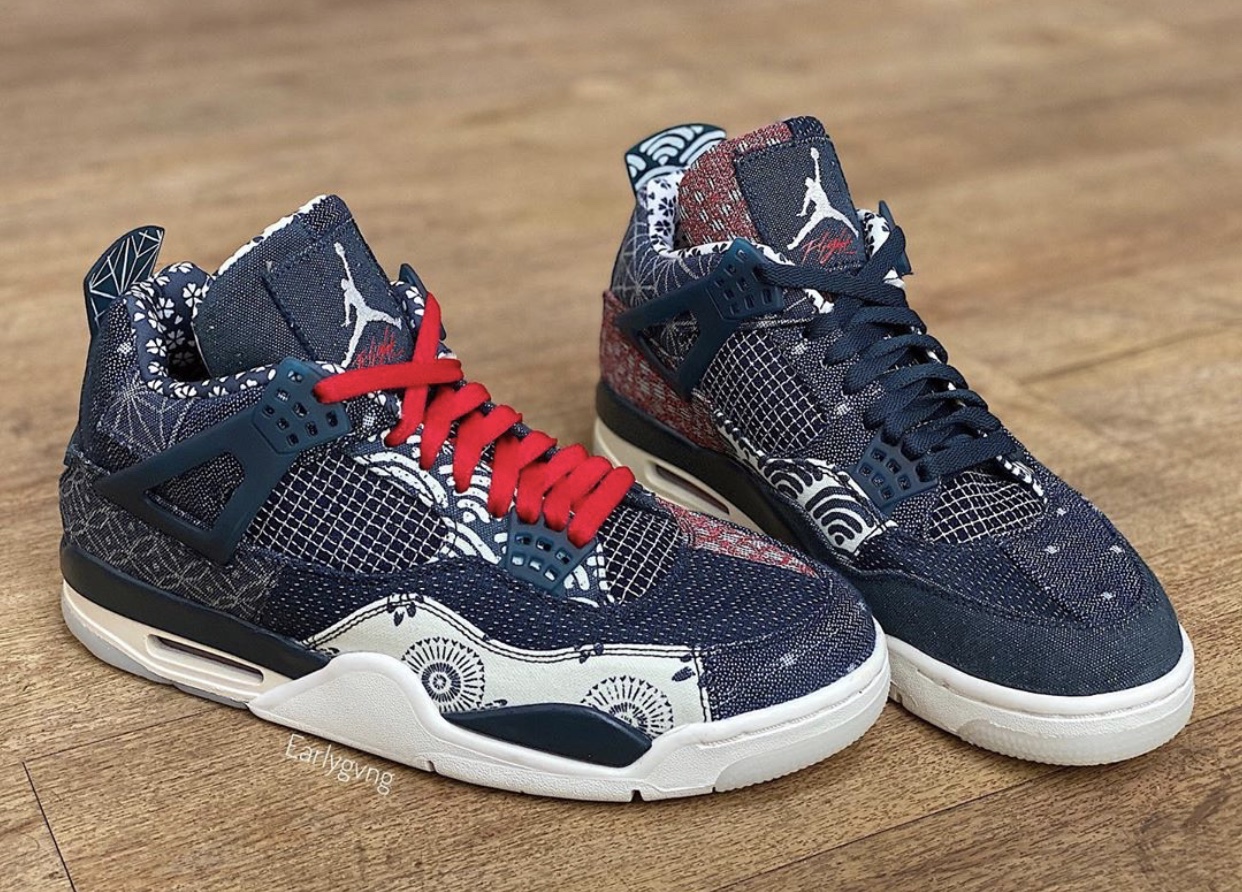 Air Jordan 4 Sashiko Deep Ocean CW0898-400 Release Date