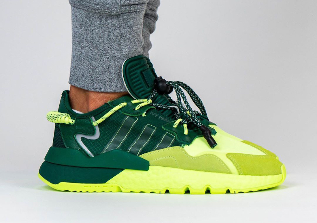 Ivy Park adidas Nite Jogger Signal Green S29041 Release Date - SBD