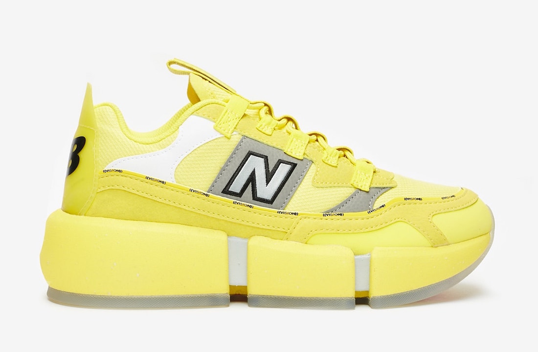 Jaden Smith New Balance Vision Racer Yellow Release Date