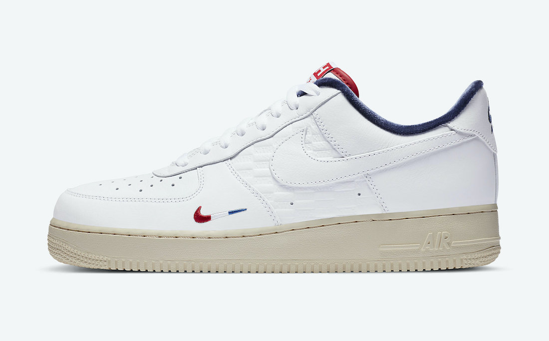 Kith Nike Air Force 1 France Paris CZ7927-100 Release Date