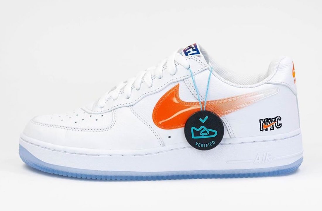 Kith Nike Air Force 1 NYC White CZ7928-100 Release Date