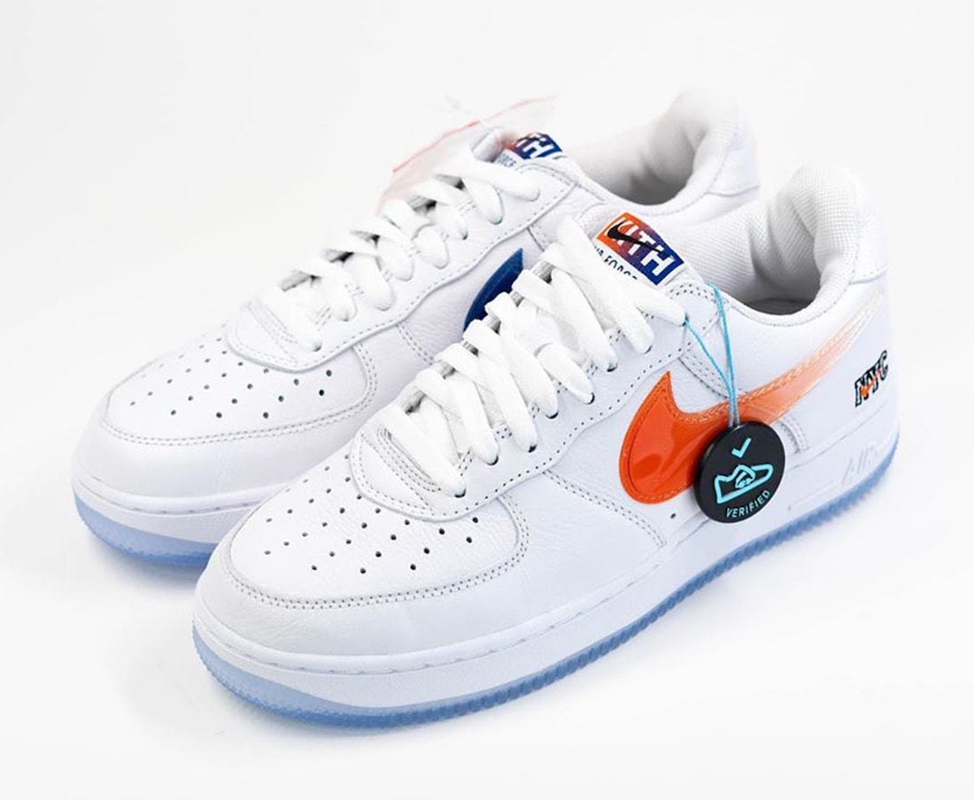 Kith Nike Air Force 1 NYC White CZ7928-100 Release Date