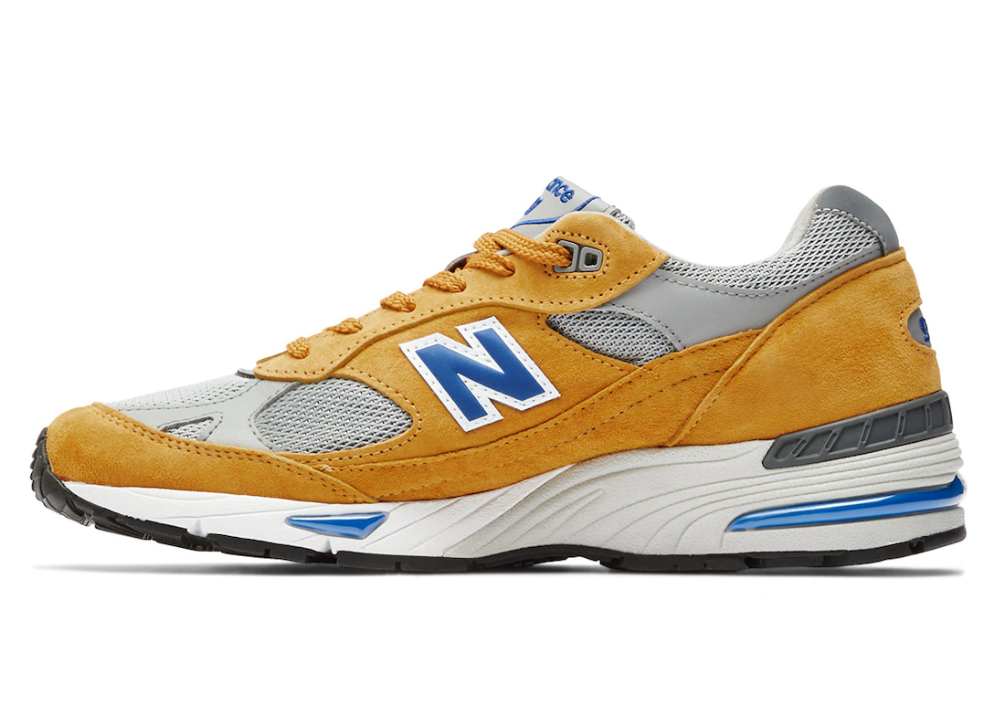 New Balance 991 Yellow Blue Release Date
