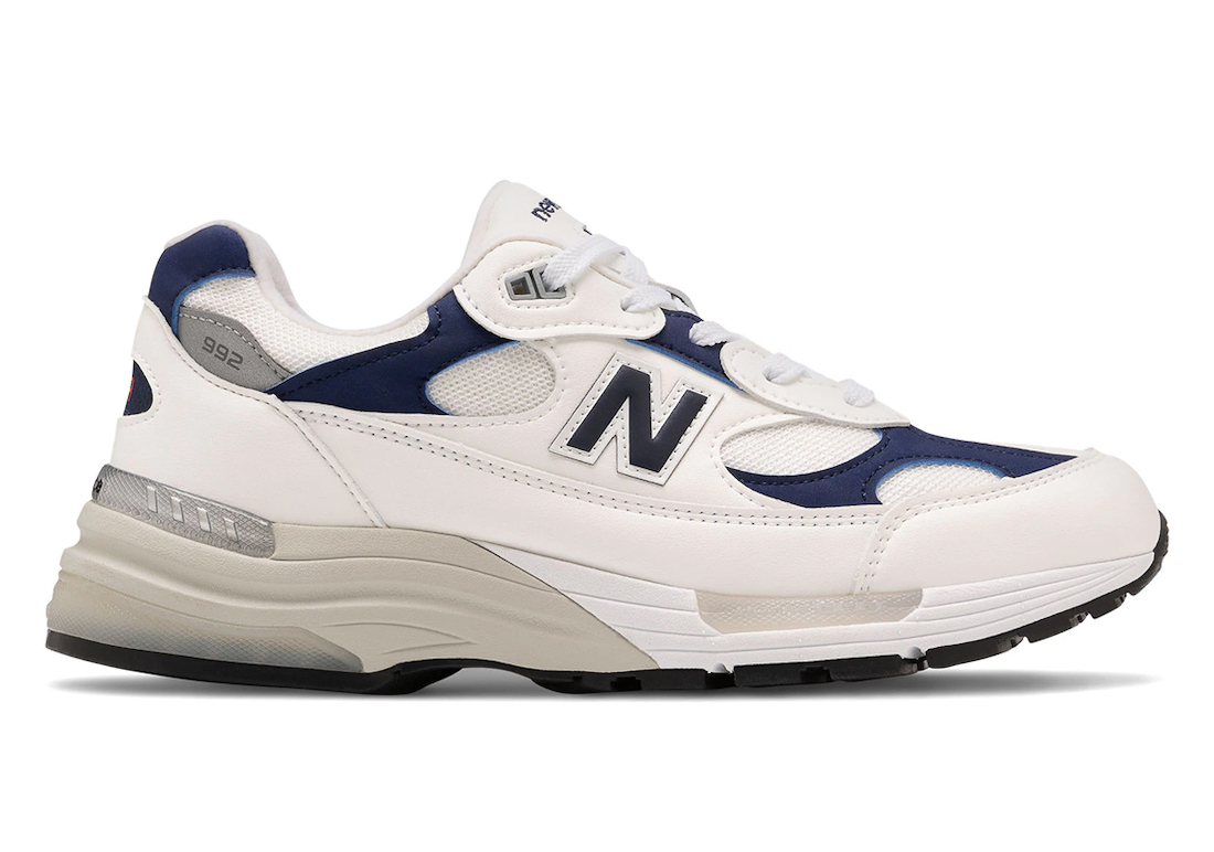 New Balance 992 White Navy Release Date