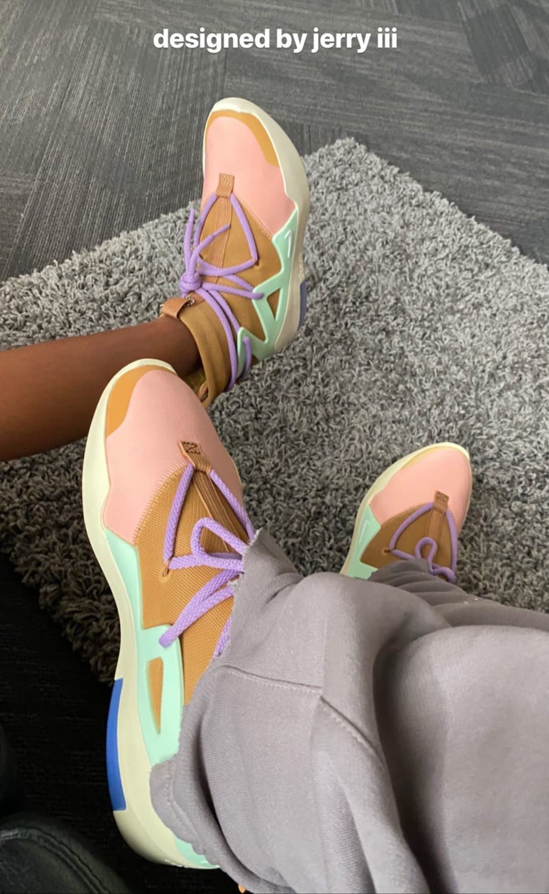 Nike Air Fear of God 1 Multi-Color Jerry III Sample