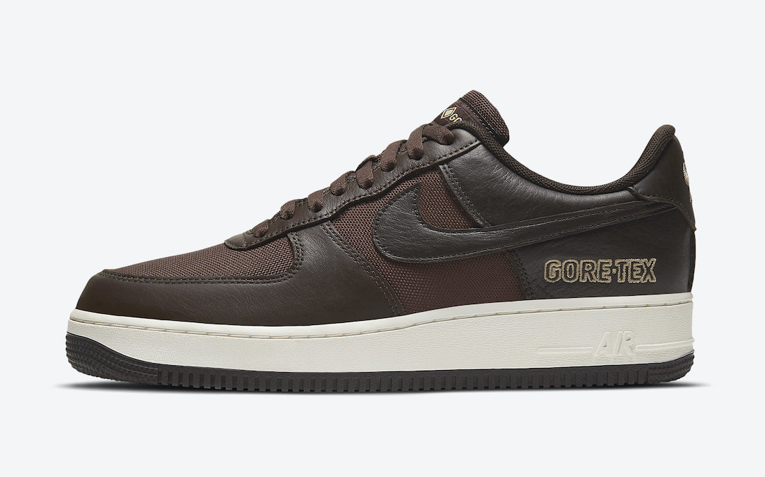 Nike Air Force 1 Gore-Tex Baroque Brown CT2858-201 Release Date