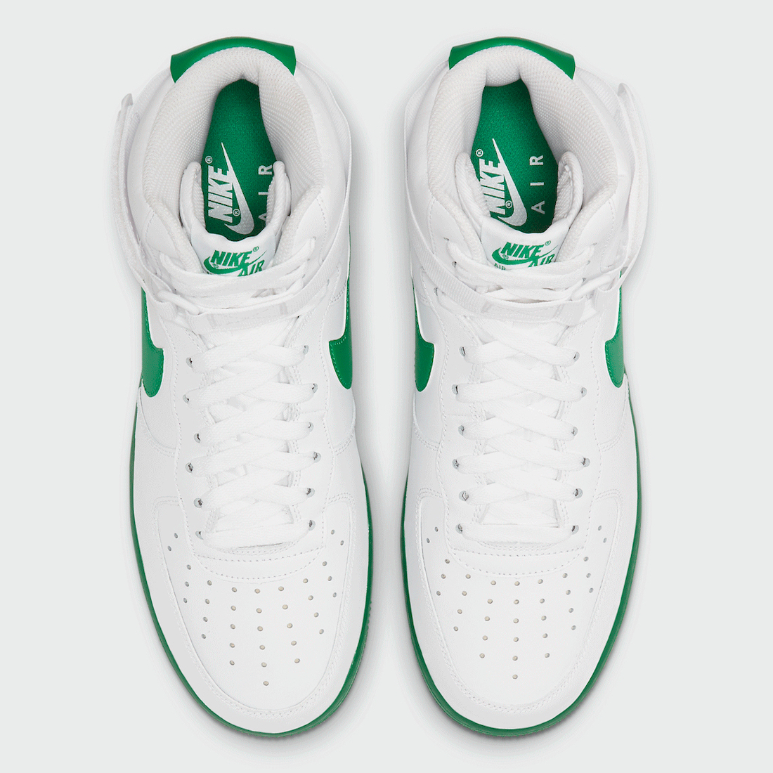 Nike Air Force 1 High White Green CK7794-100 Release Date