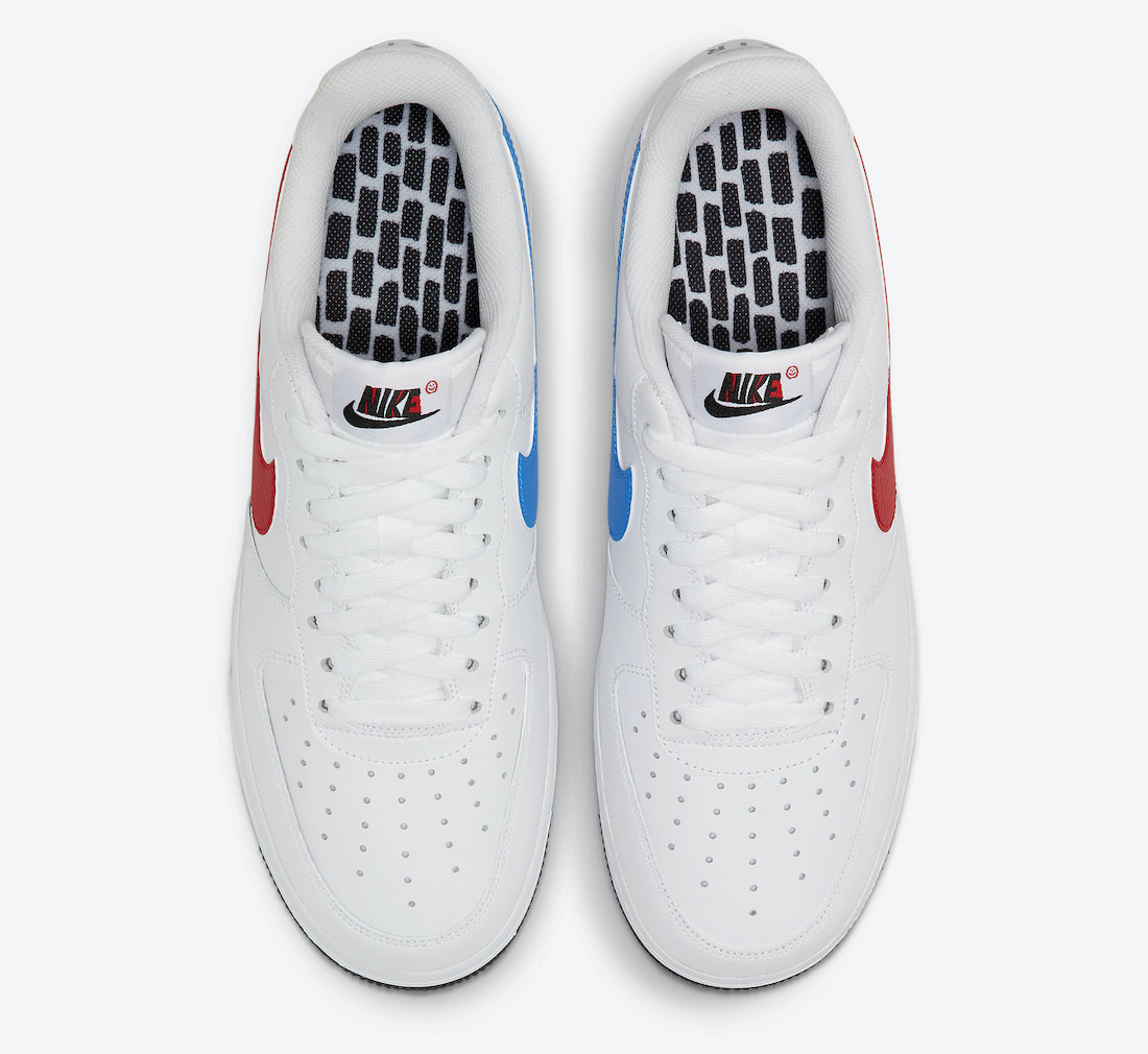 Nike Air Force 1 Low University Red Photo Blue CT2816-100 Release Date