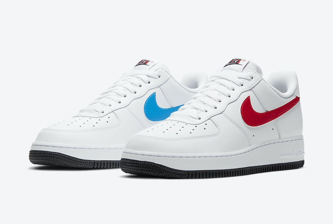 Nike Air Force 1 Low University Red Photo Blue CT2816-100 Release ...