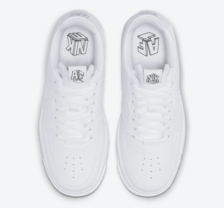 nike air force white pixel