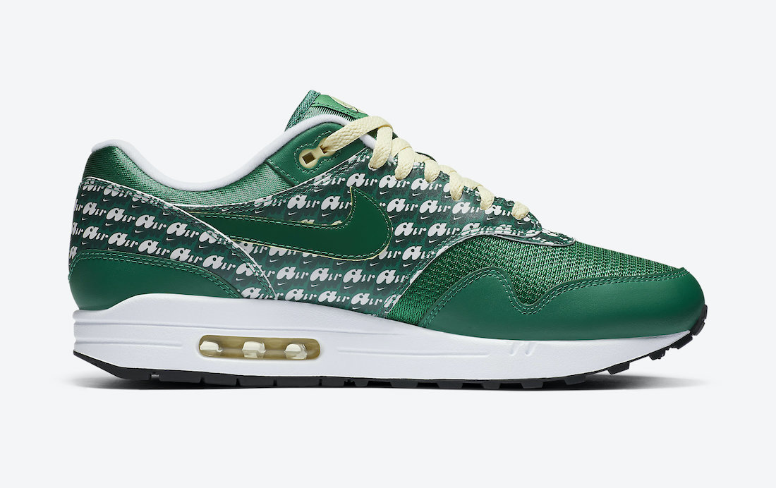 Nike Air Max 1 Powerwall Pine Green Lime CJ0609-300 Release Date