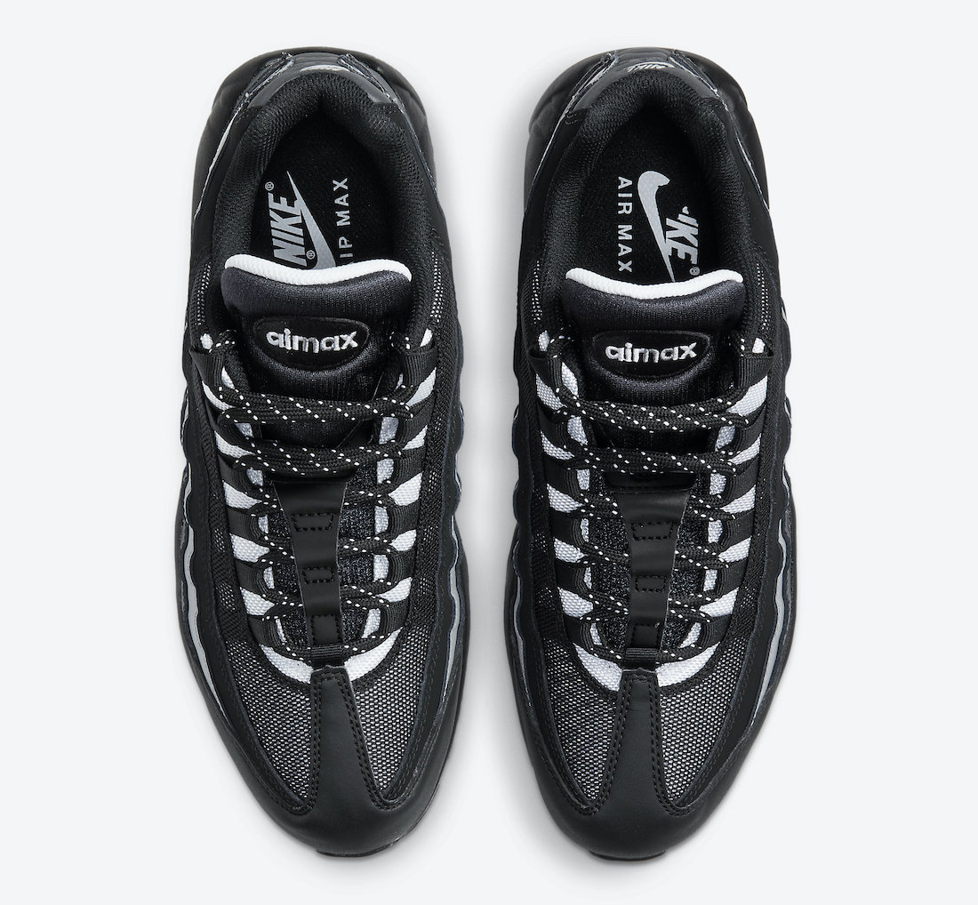 Nike Air Max 95 Essential Black Dark Smoke Grey CT1805-001 Release Date