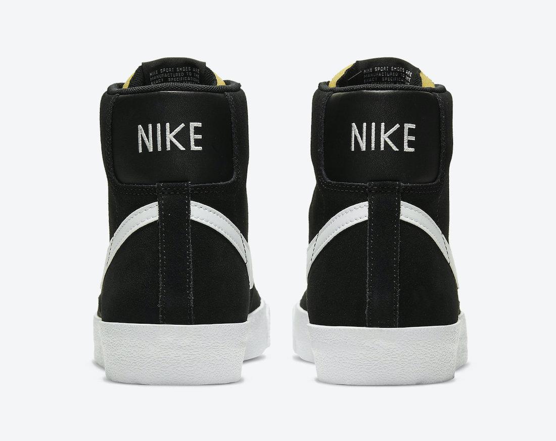 Nike Blazer Mid 77 Suede Black White CI1172-005 Release Date