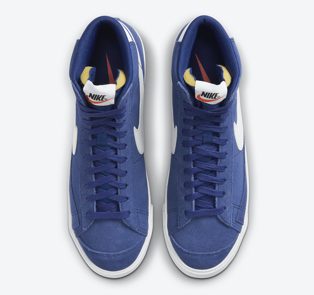 Nike Blazer Mid 77 Suede Deep Royal Blue CI1172-402 Release Date