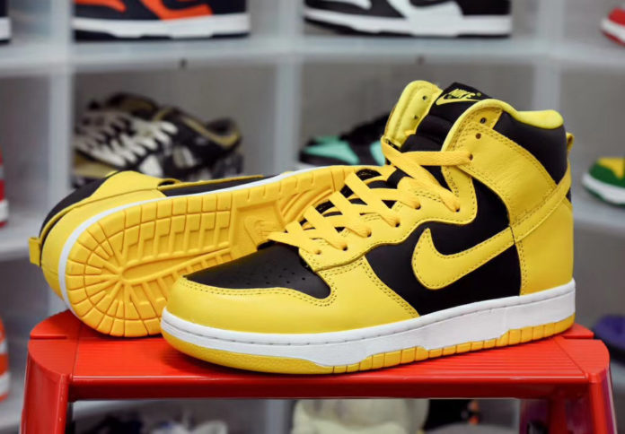 dunk high maize stockx