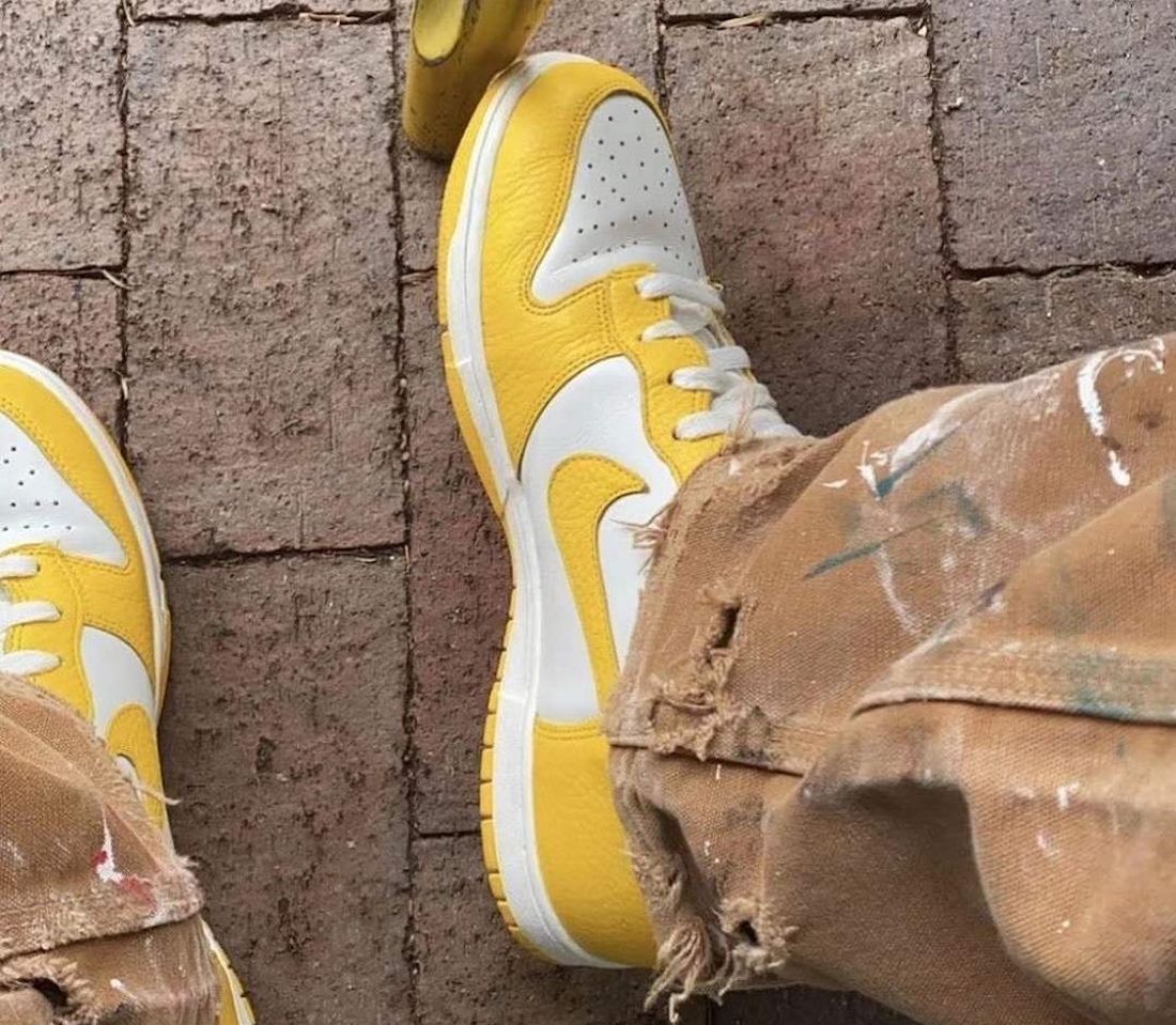 Nike Dunk Low Yellow White First Look
