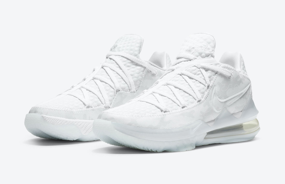 Nike LeBron 17 Low Triple White Camo CD5007-103 Release Date