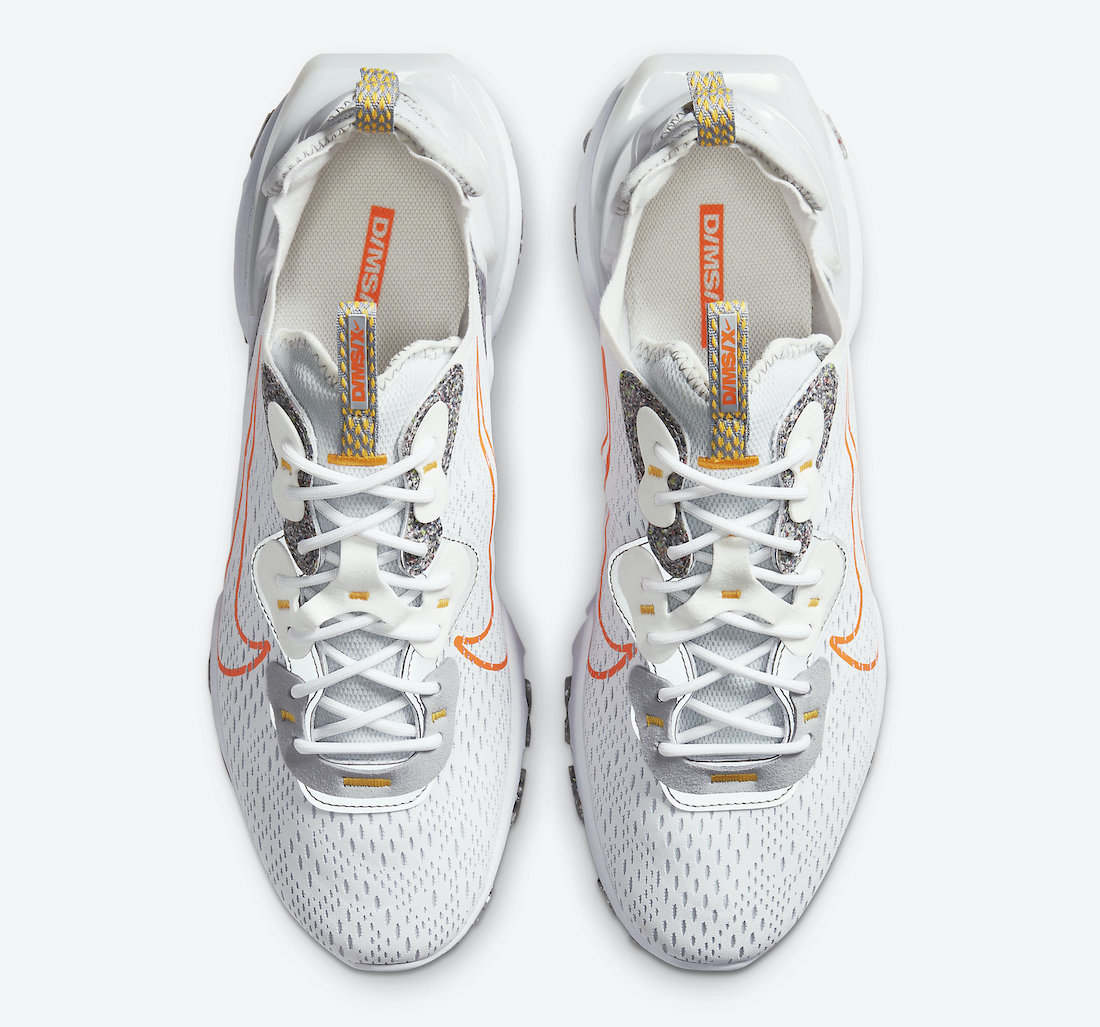 Nike React Vision Laser Orange DA4679-100 Release Date