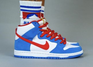 Nike SB Dunk High Doraemon CI2692-400 Release Date On-Feet