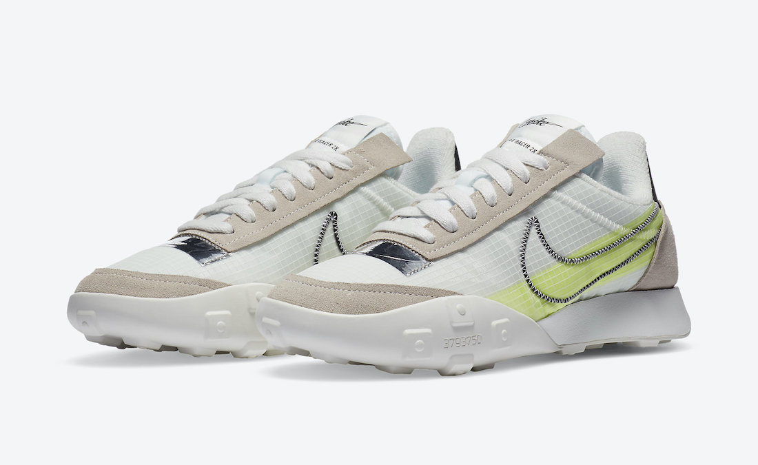 Nike Waffle Racer 2X Summit White Volt DC4467-100 Release Date