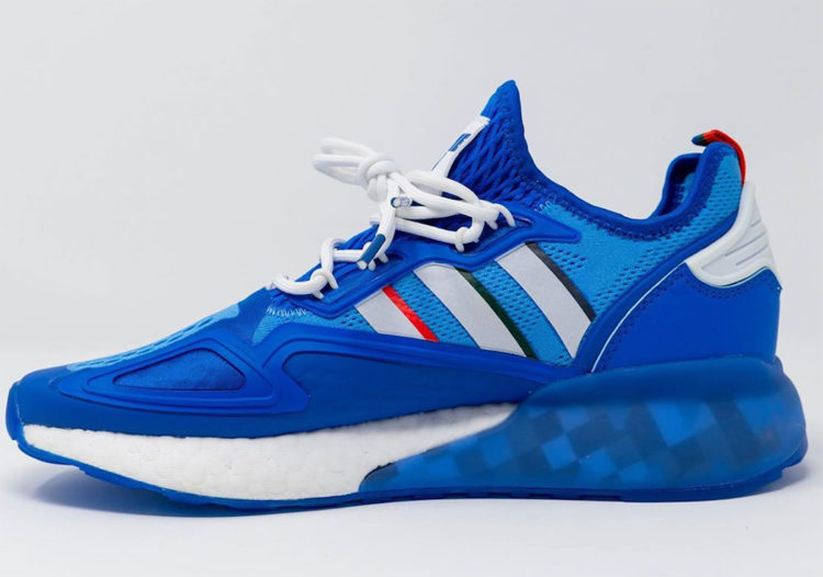 Ninja adidas ZX 2K Boost Hyper Blue FZ1883 Release Date - SBD