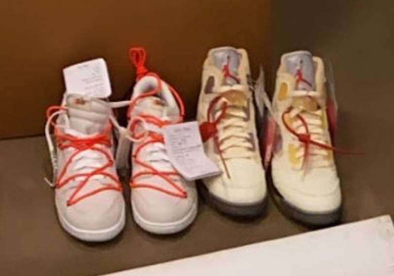 Off-White Nike Dunk Low White Sample Release Date