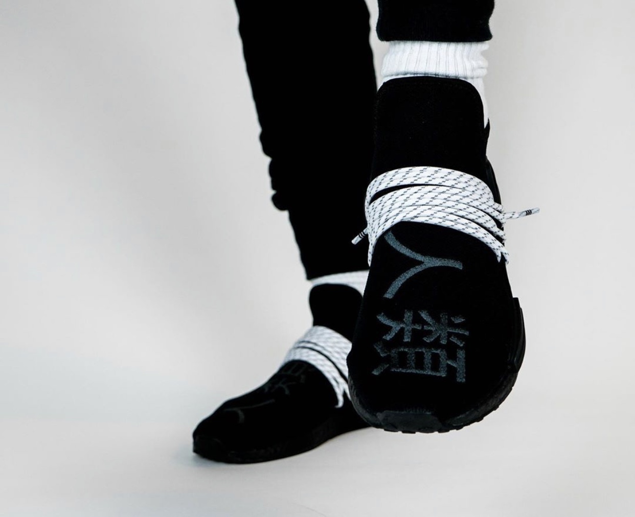 Pharrell Adidas Nmd Hu Black Gy0093 Release Date Sbd