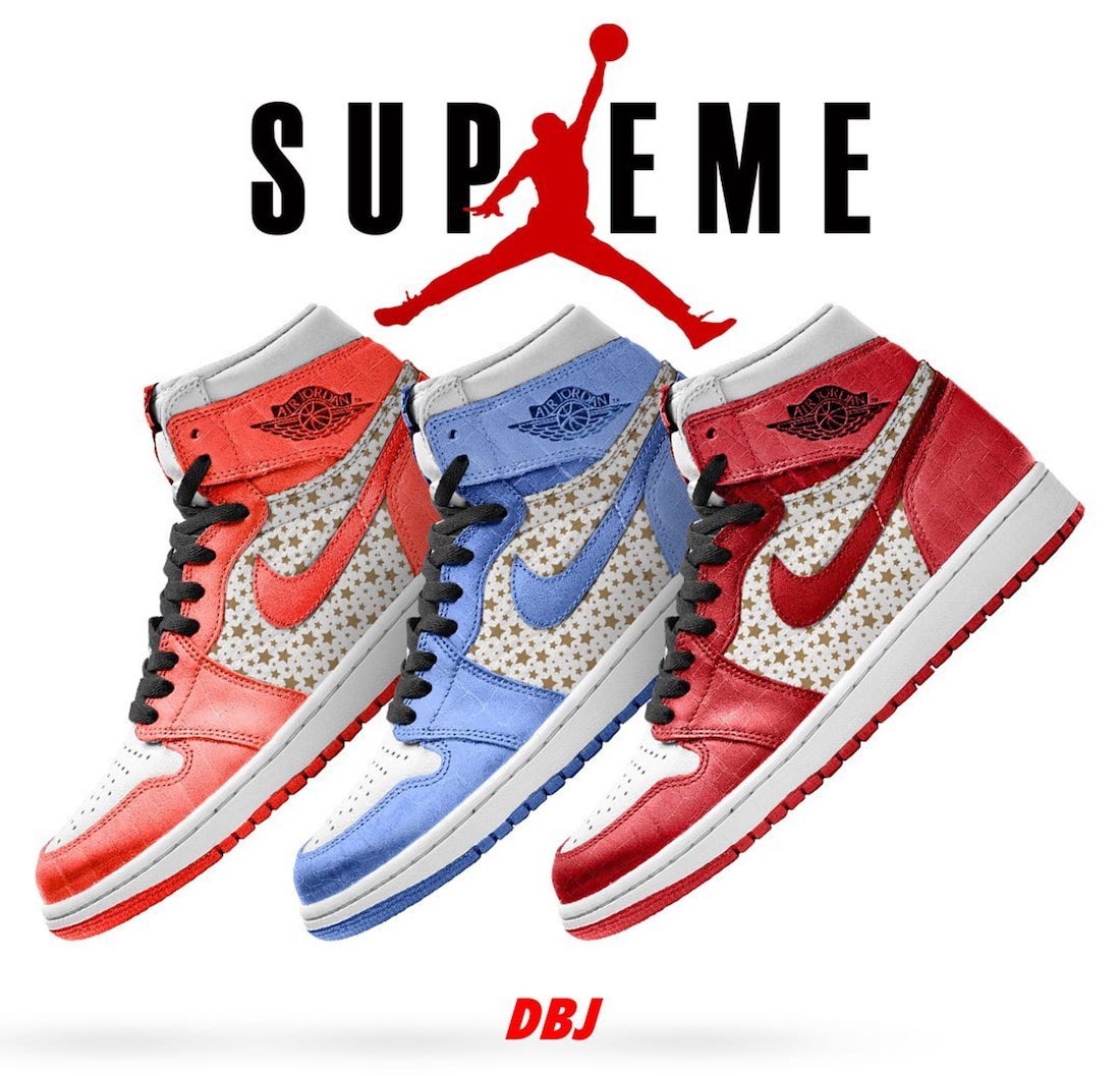 Supreme Air Jordan 1 Release Date