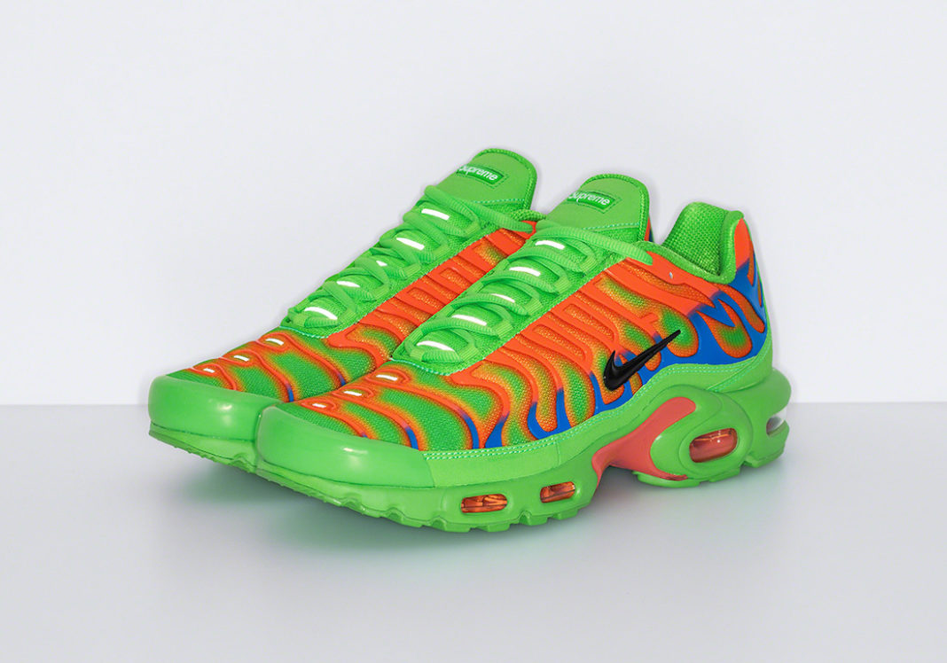 nike air max plus supreme green stores