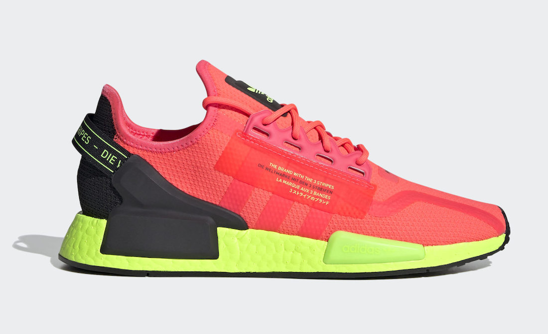 adidas NMD R1 V2 Signal Pink Green FY5919 Release Date