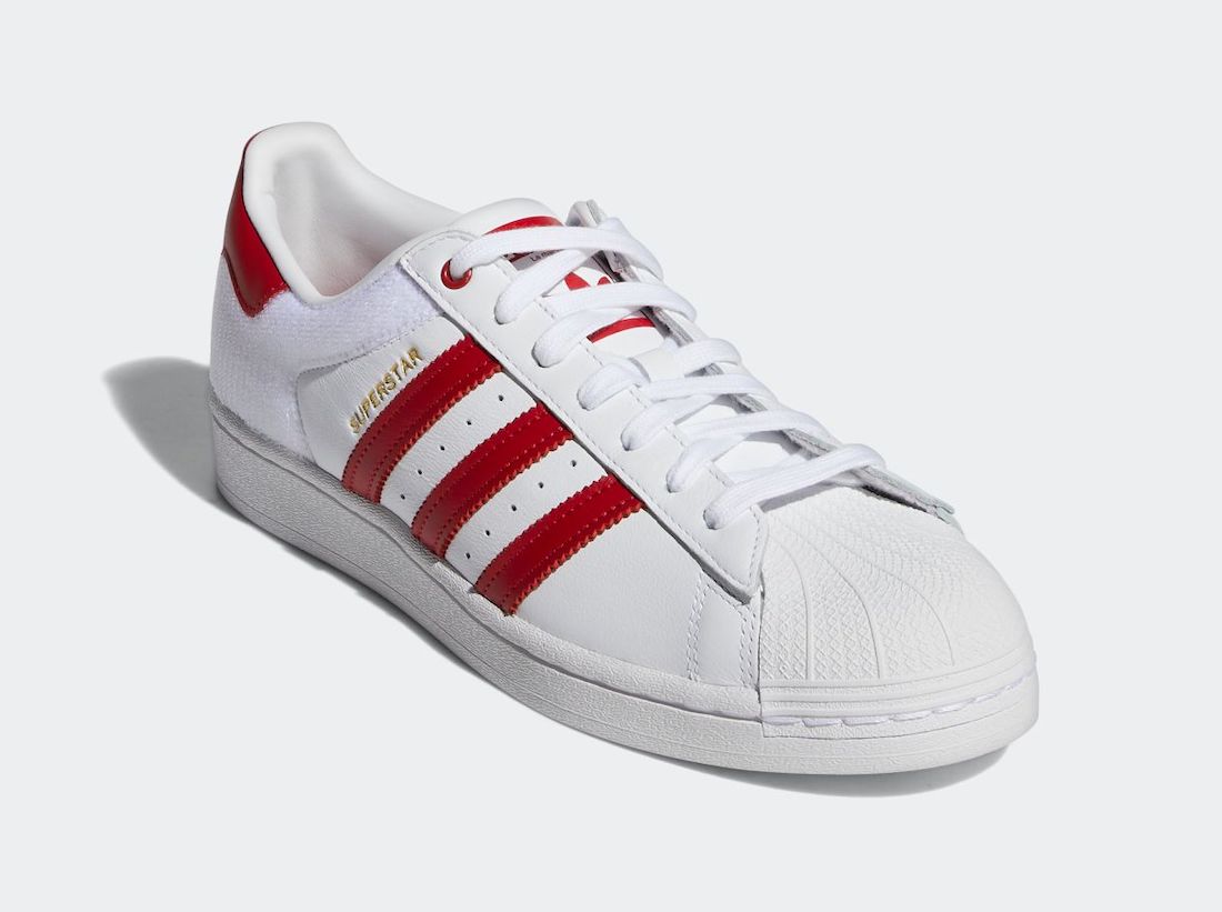adidas Superstar White Red FY3117 Release Date