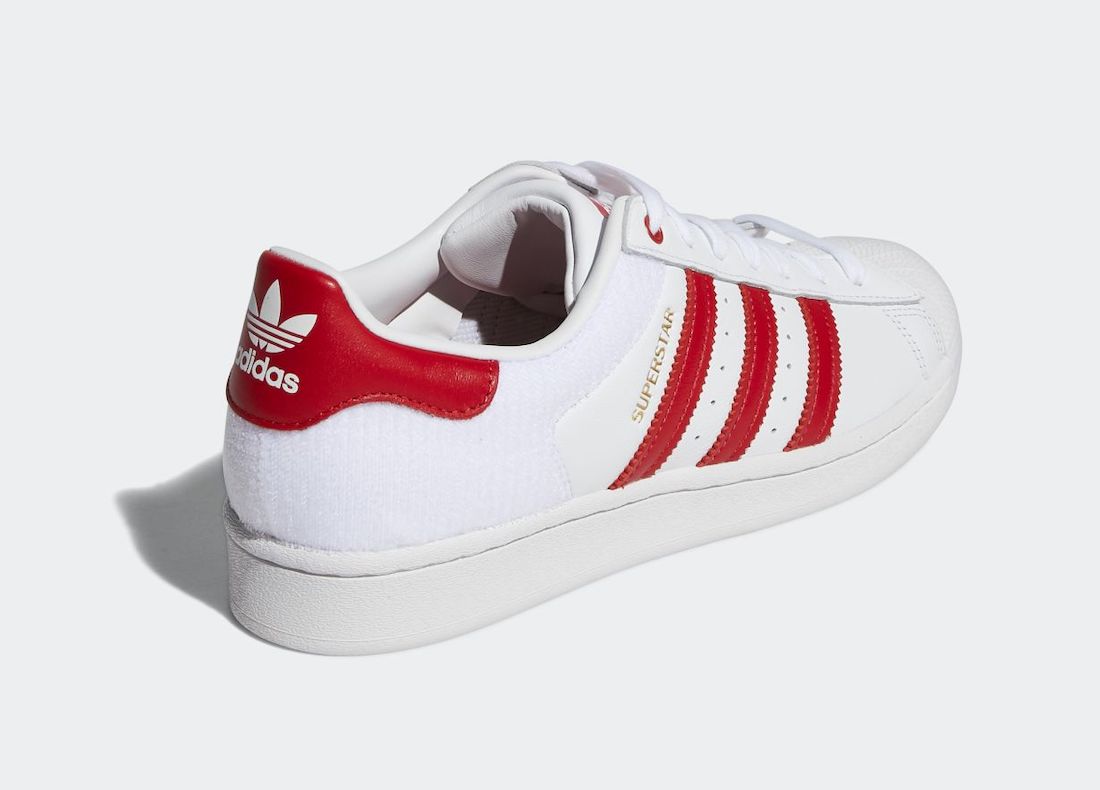 adidas Superstar White Red FY3117 Release Date
