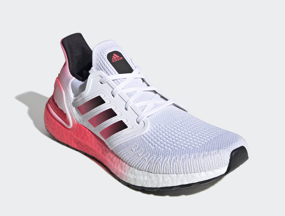adidas Ultra Boost 2020 White Signal Pink EG5177 Release Date