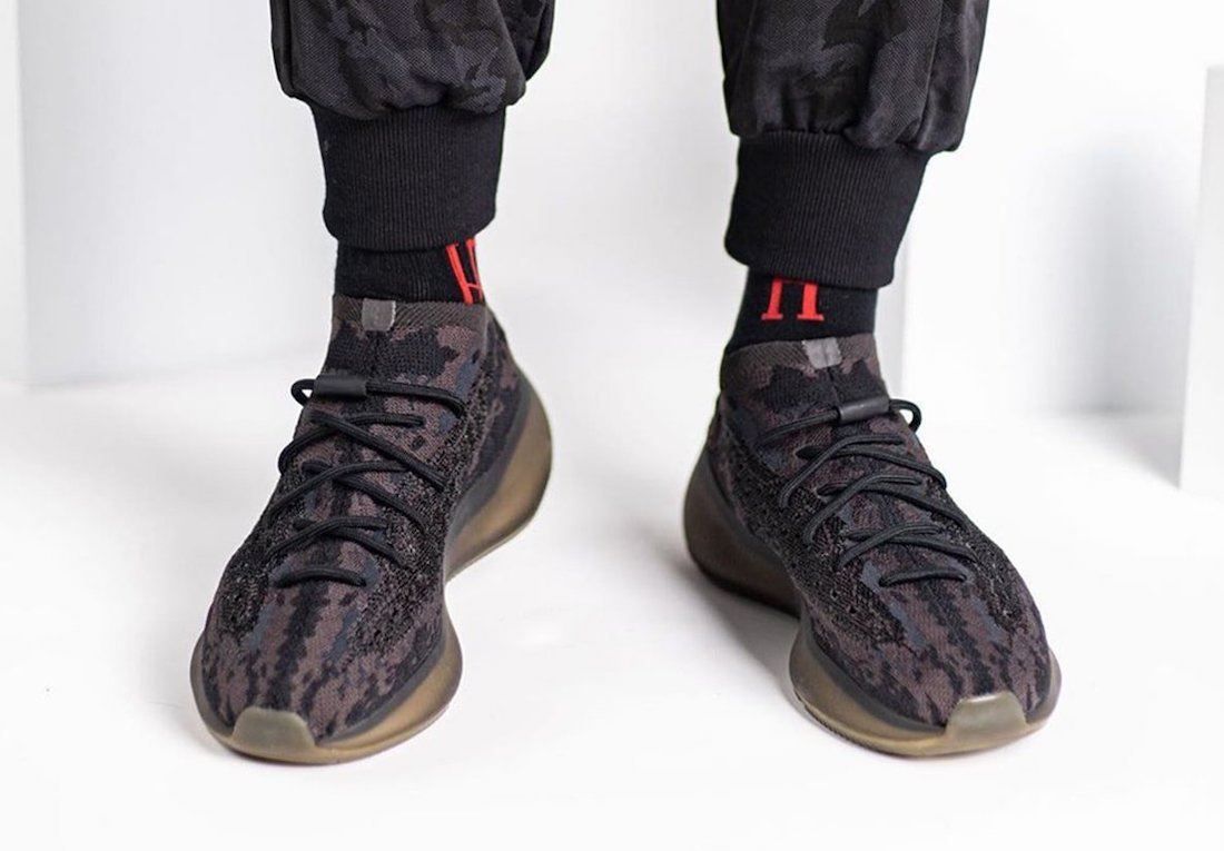 adidas Yeezy Boost 380 Onyx Release Date On-Feet
