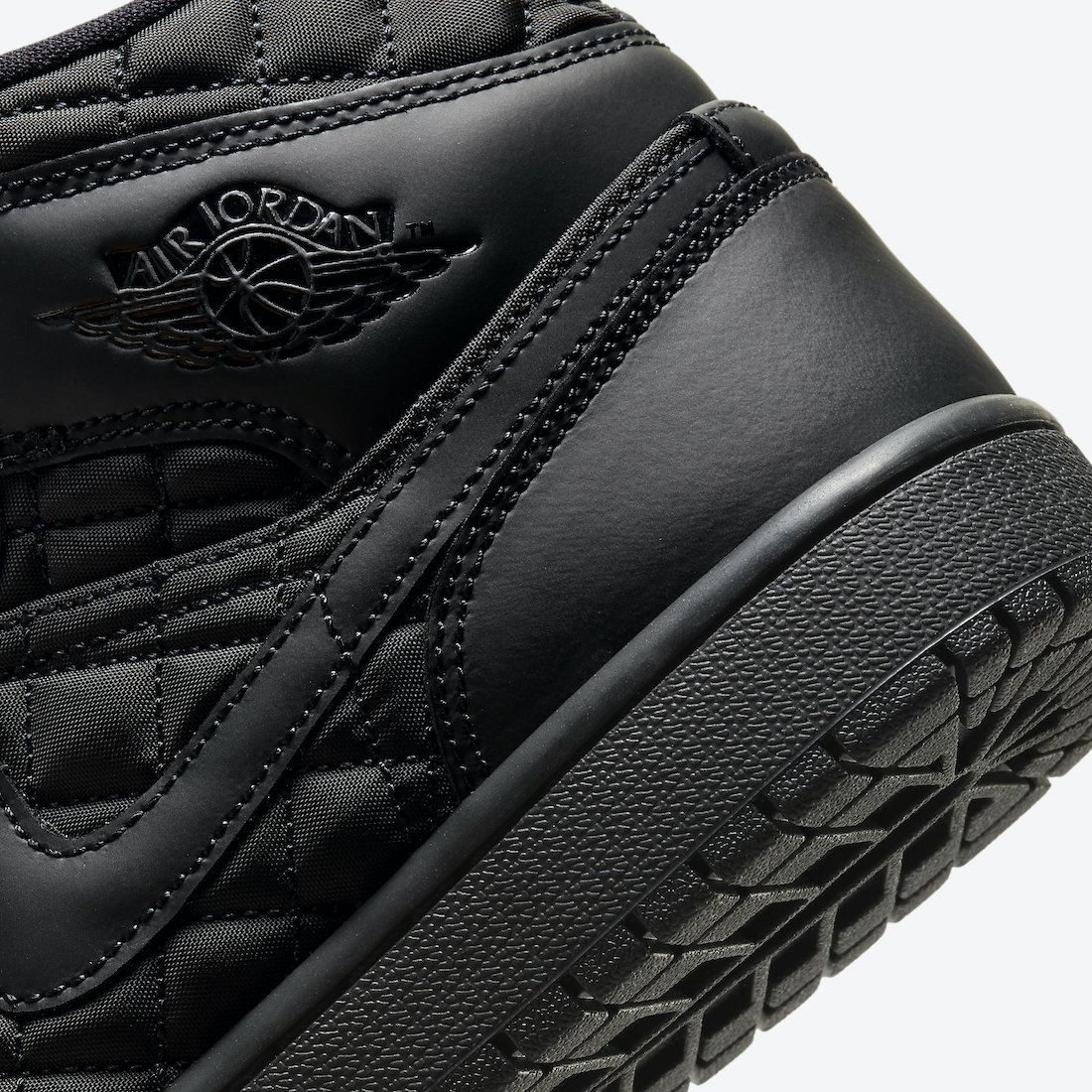 Air Jordan 1 Mid Black Quilted DB6078-001 Release Date