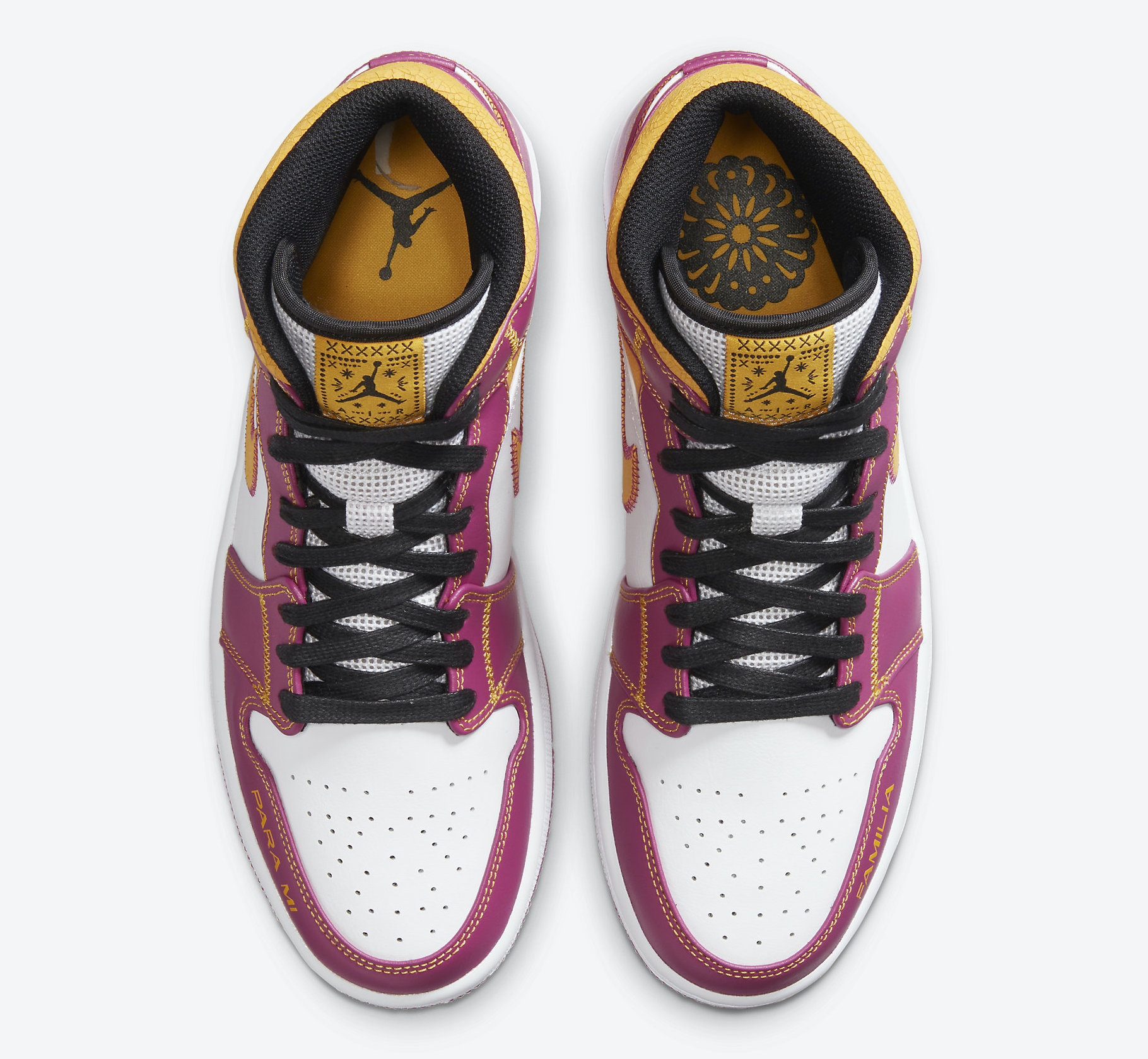 Air Jordan 1 Mid Day of the Dead DC0350-100 Release Date - SBD