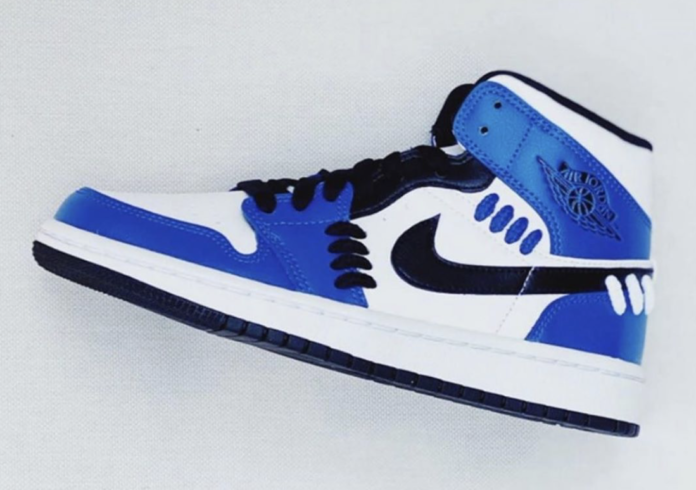 Air Jordan 1 Mid SE âSisterhoodâ Game Royal/Black-White For Sale â Sneaker Hello